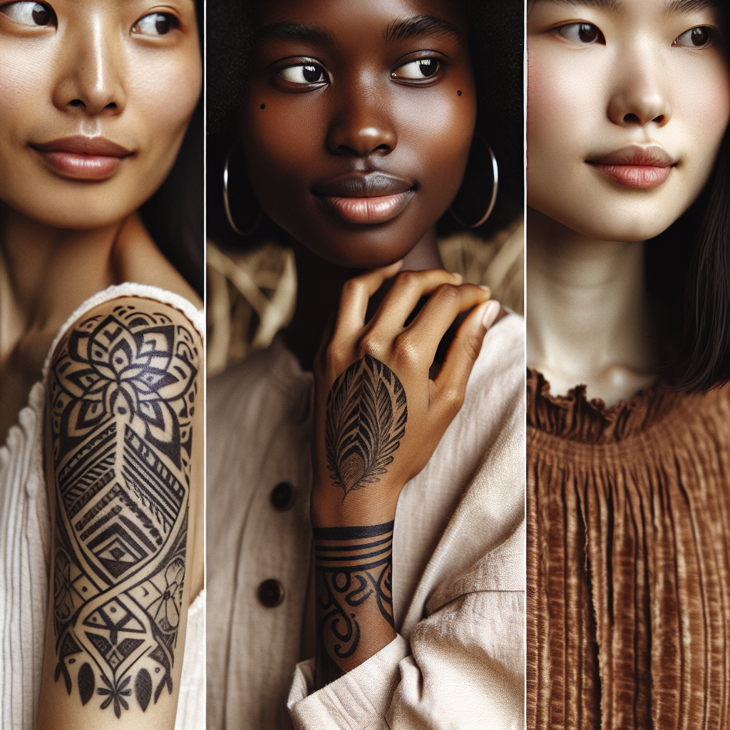 tribal tattoo design on ankle