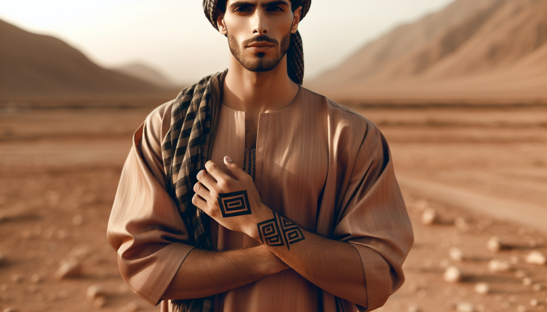 vibrant bedouin tribal tattoos