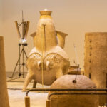 Gabriel Chaile monumental clay installation inspired by Argentine indigenous Diaguita ceramic traditions