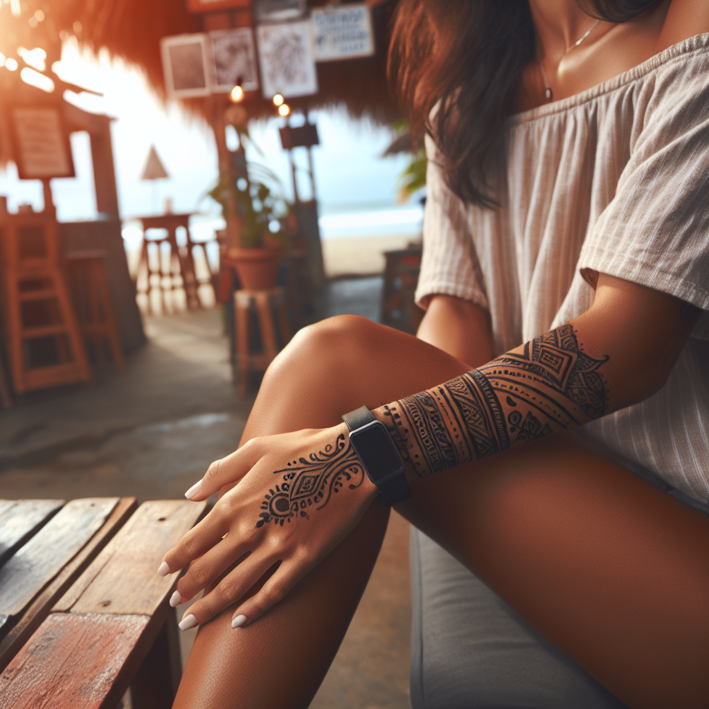 beautiful henna hand patterns