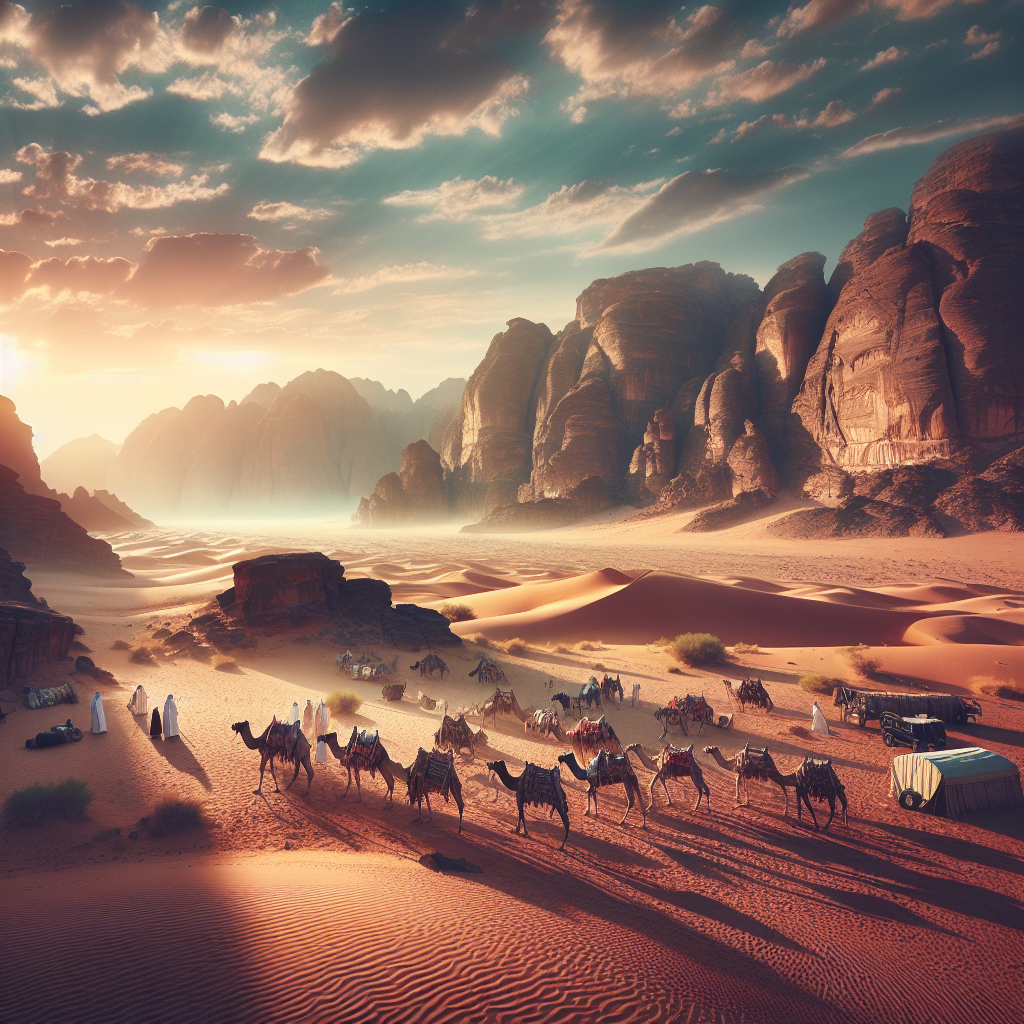 Adventurous activities in Wadi Rum