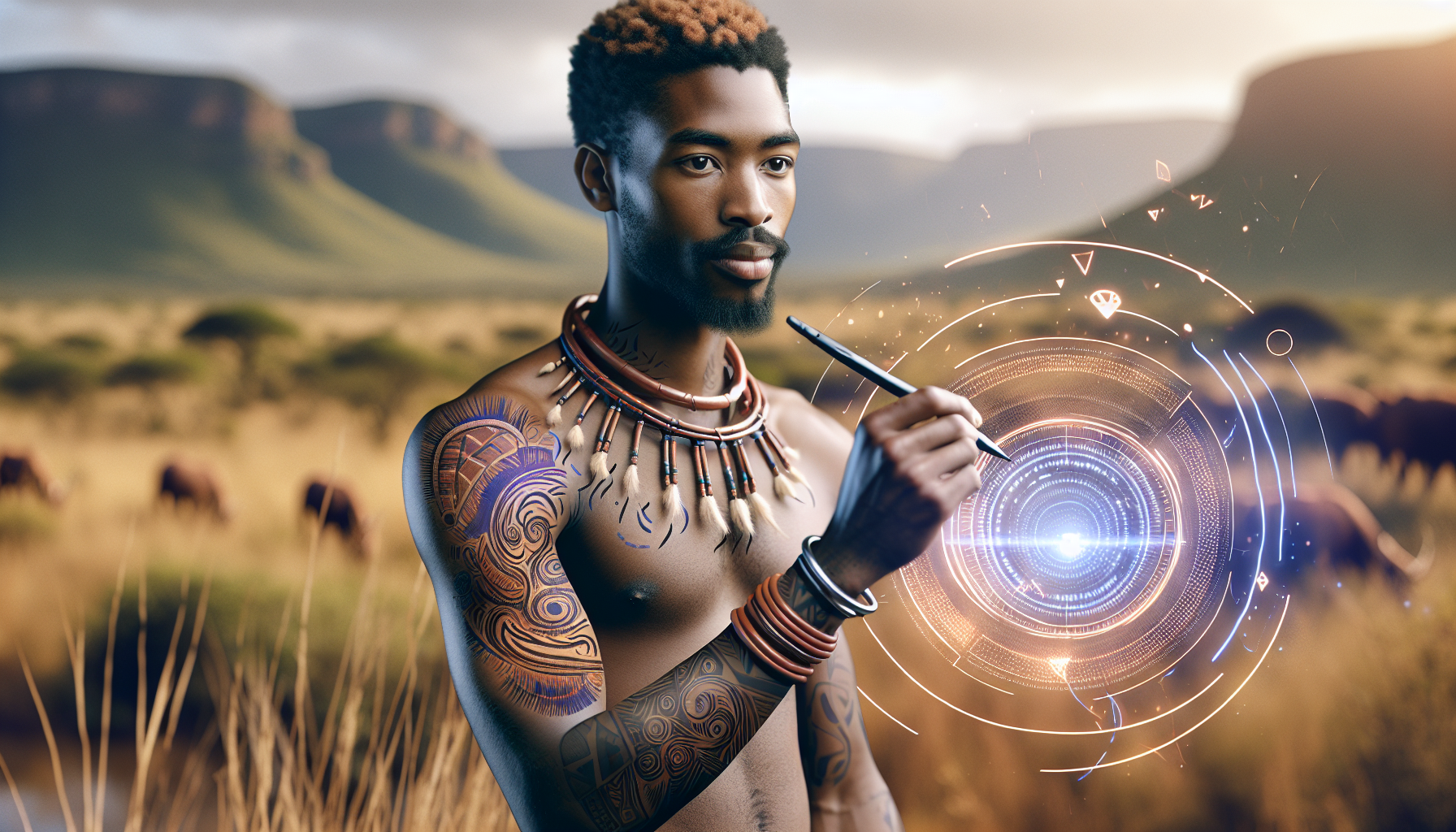 Zulu Tribal Tattoos: Power and Identity in South African Culture