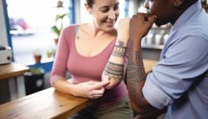 Collar and Neck Tribal Tattoos: Bold Statements at the Neckline