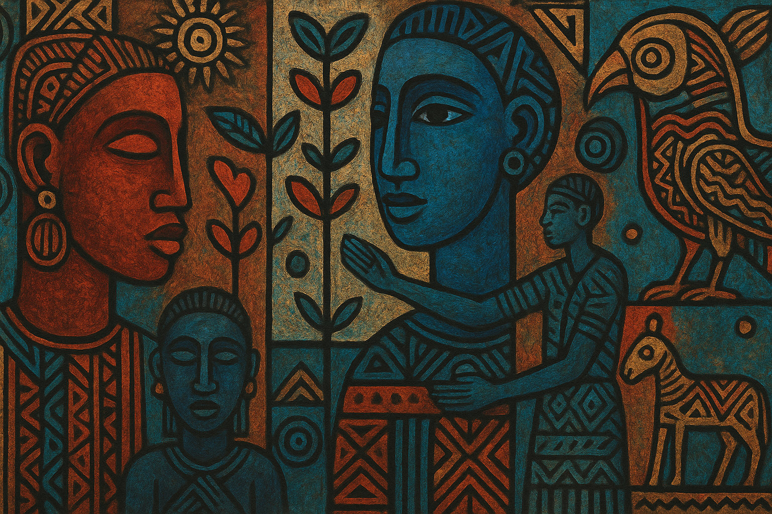 Color Symbolism: More Than Meets the Eye — tribal art
