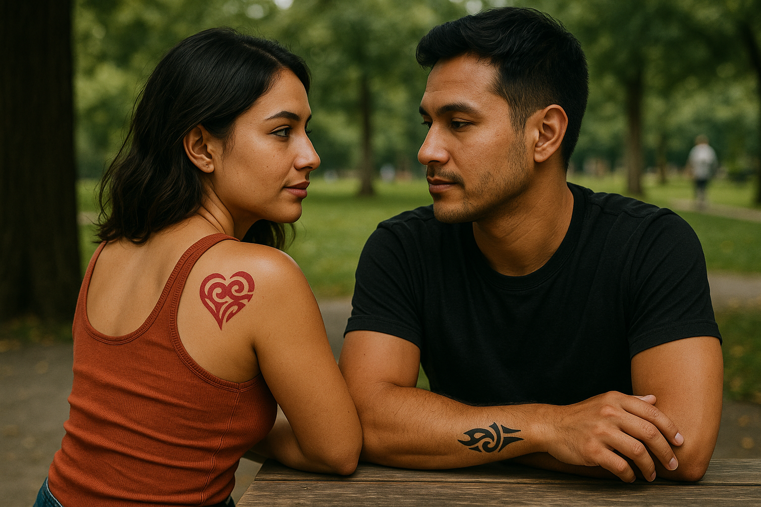 Colors of Love: Meanings Behind Tattoo Hues — tribal art