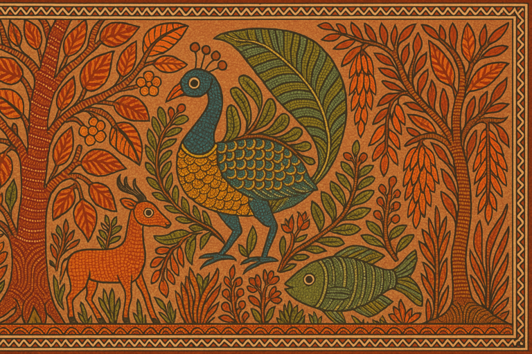 Gond Art: Nature's Palette in Vibrant Colors — tribal art