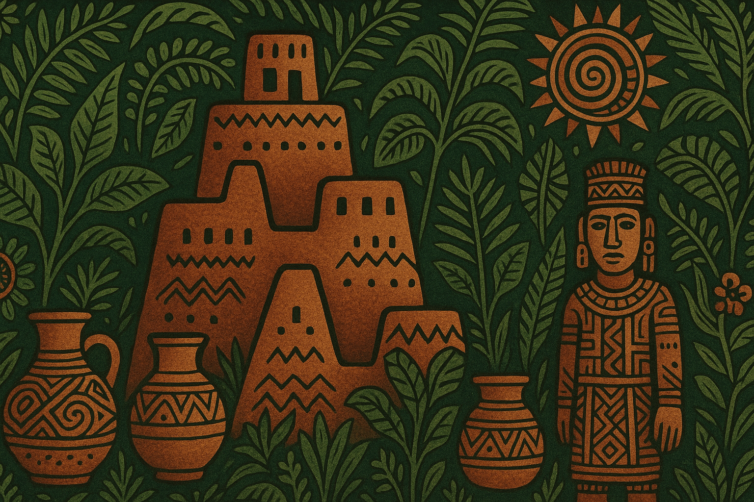 Ochre Tones: A Nod to Indigenous Architecture — tribal art