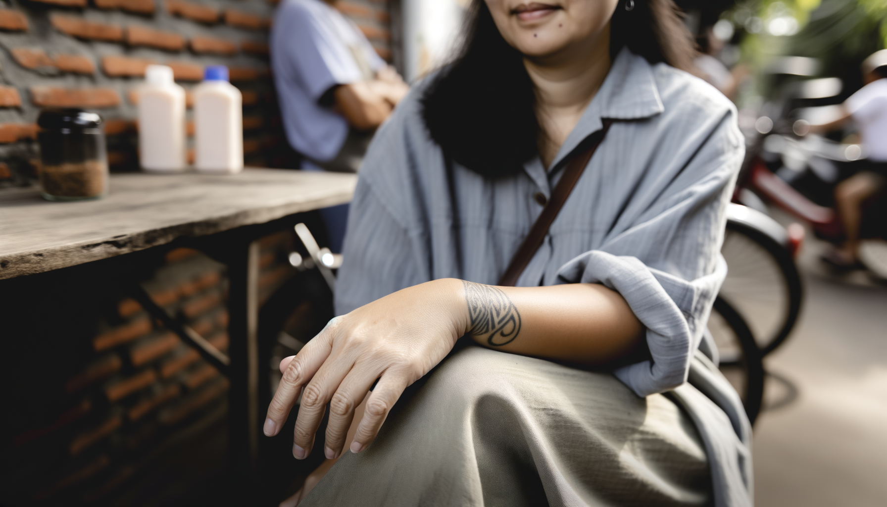 Beautiful Maori tribal tattoo design