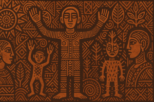 The Divine Connection: Art as Spiritual Bridge — tribal art