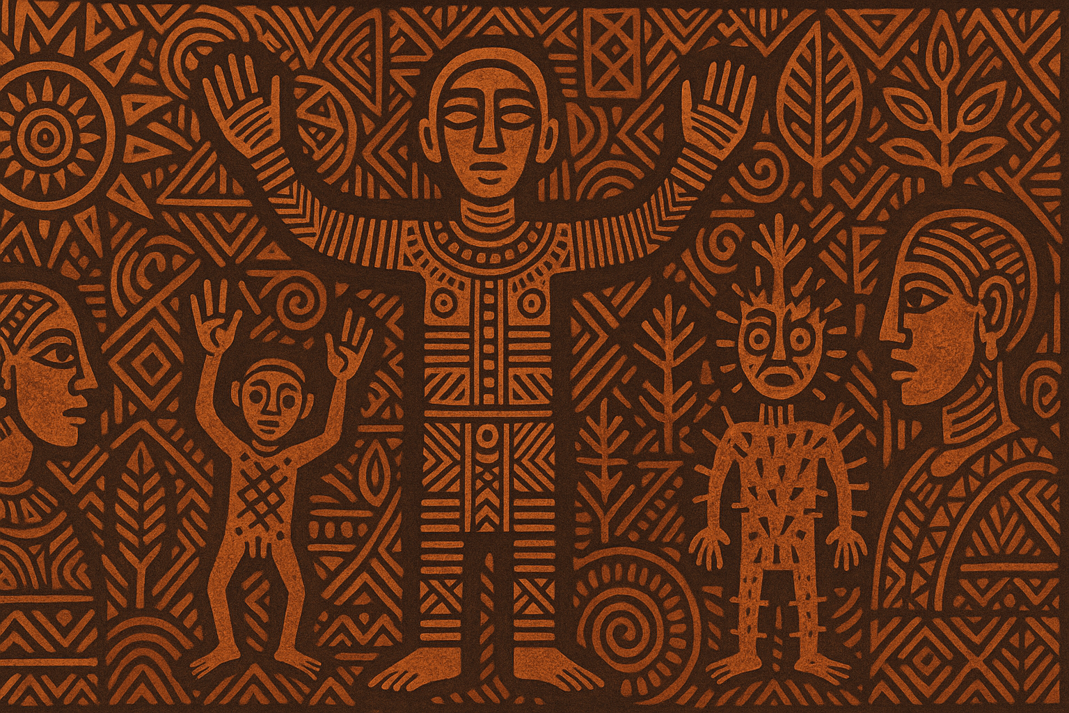 The Divine Connection: Art as Spiritual Bridge — tribal art