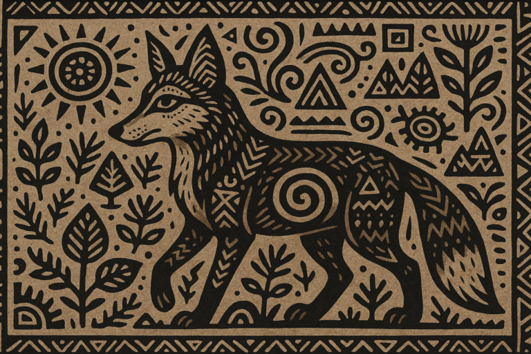 The Fox: More Than Just a Clever Animal — tribal art