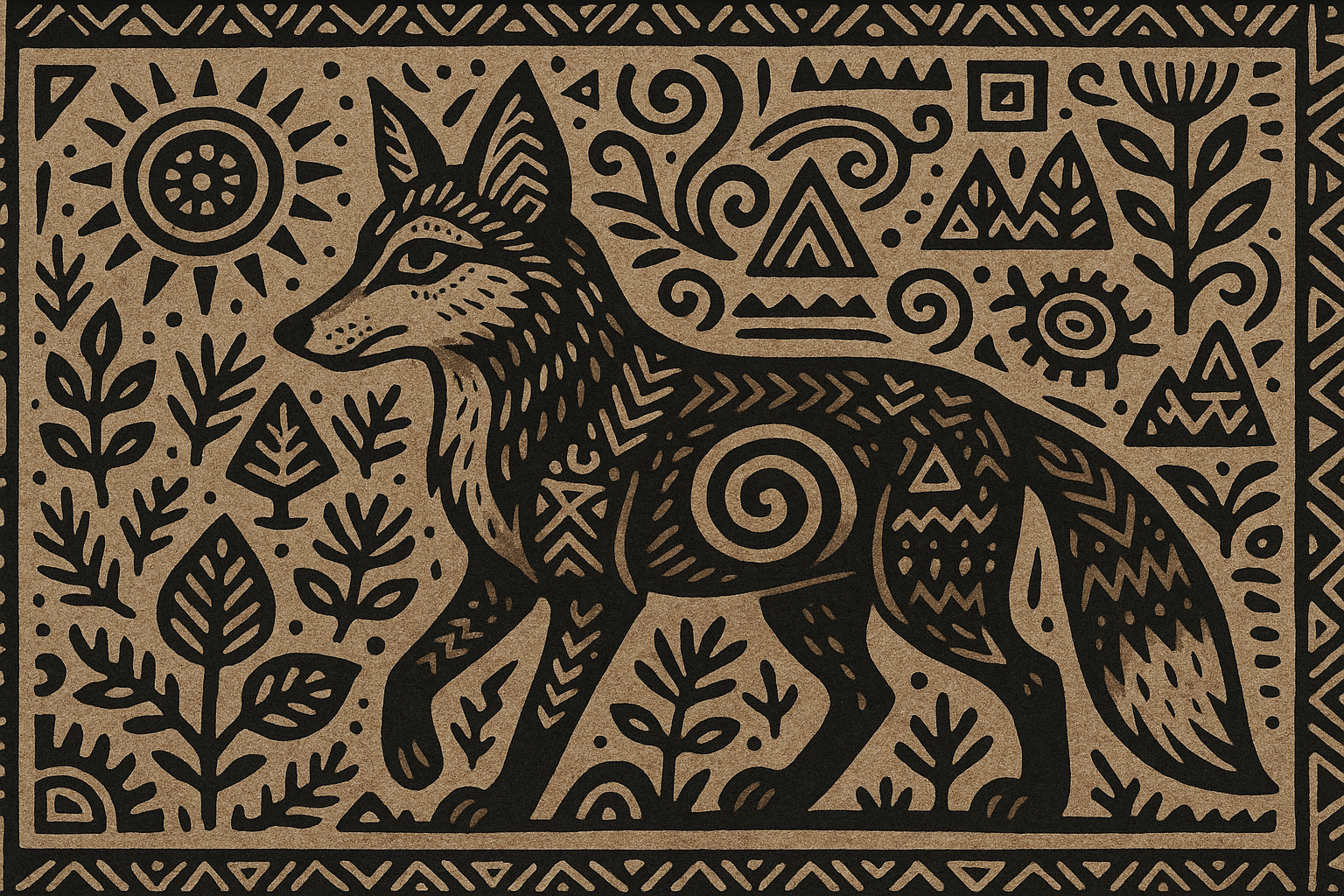 The Fox: More Than Just a Clever Animal — tribal art