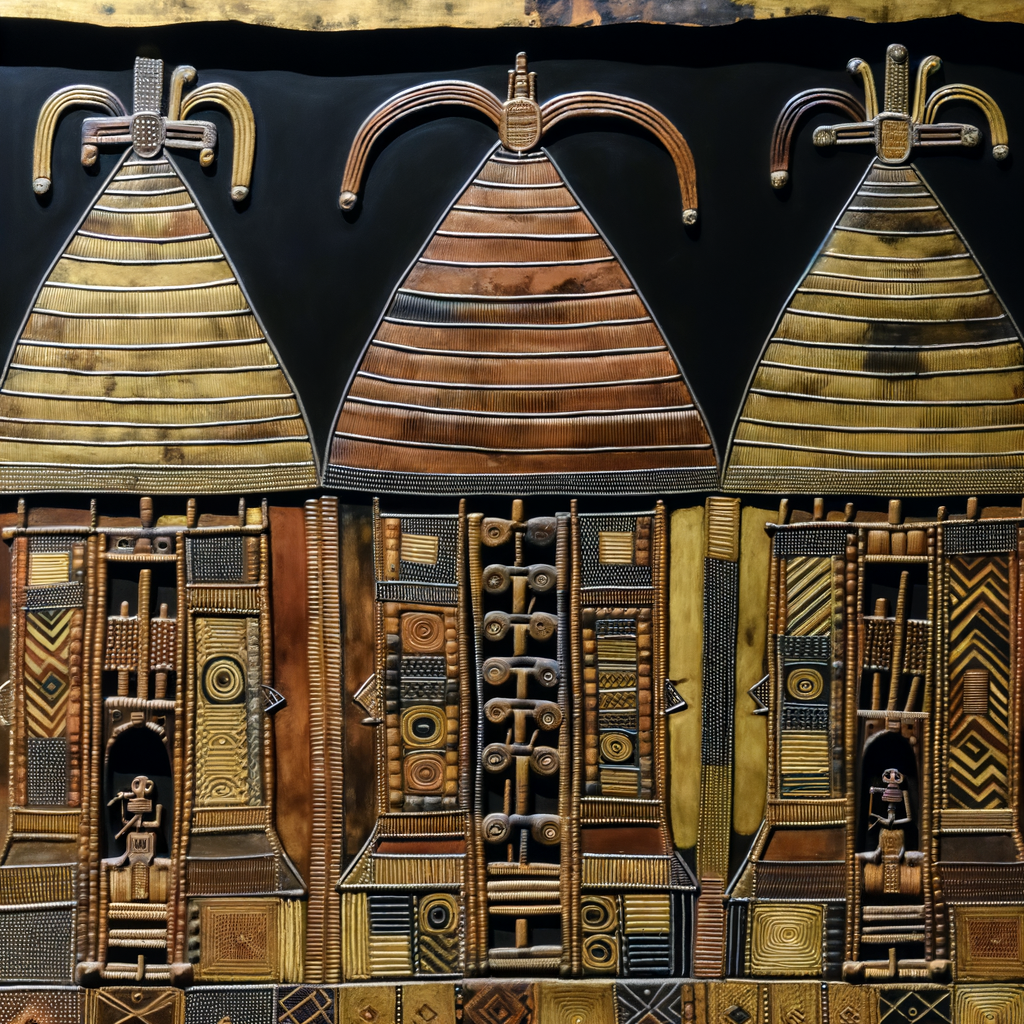 Dogon mask representing ancient beliefs and spirituality